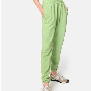 Outdoor Voices Cotton Terry Jogger Jade